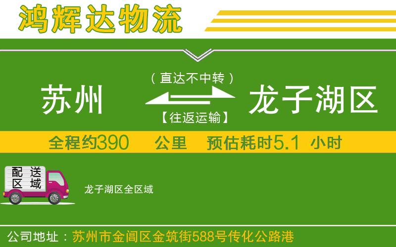 蘇州到龍子湖區(qū)物流